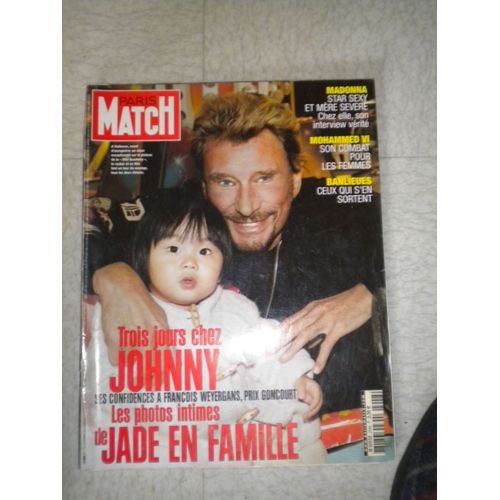 Johnny Hallyday Paris Match 2948