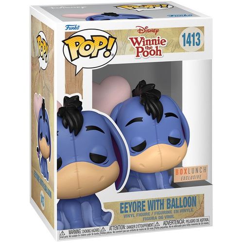 Figurine Funko Pop - Winnie L'ourson [Disney] N°1413 - Bourriquet Avec Ballon (76706)