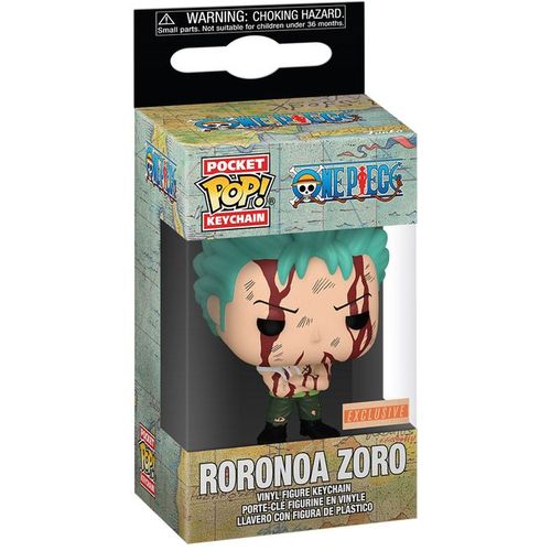 Figurine Funko Pop - One Piece - Roronoa Zoro (Ensanglanté) - Porte-Clés (76880)