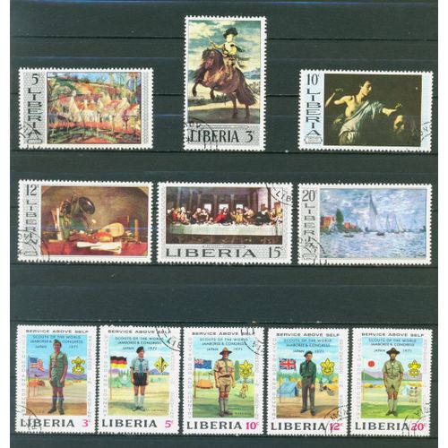 Liberia - Lot De Timbres.