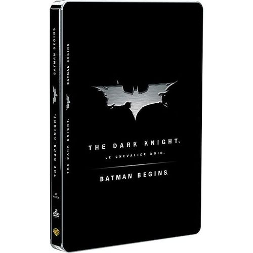 Batman Begins + The Dark Knight - Édition Steelbook Limitée