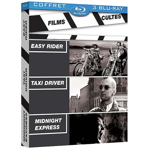 Films Cultes - Coffret : Easy Rider + Taxi Driver + Midnight Express - Pack - Blu-Ray