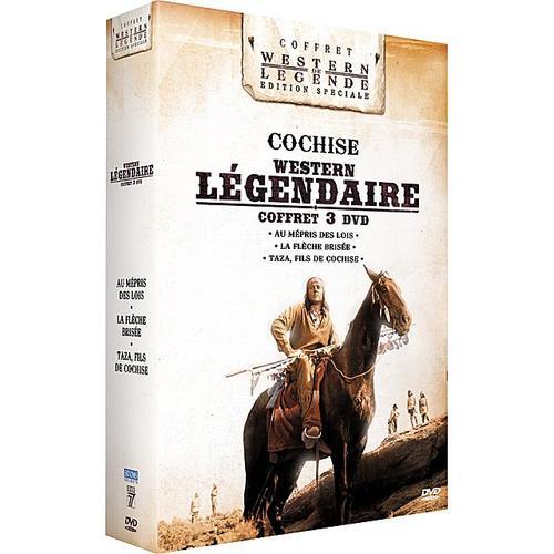 Western Légendaire - Coffret Cochise : Au Mépris Des Lois + La Flèche Brisée + Taza, Fils De Cochise - Pack