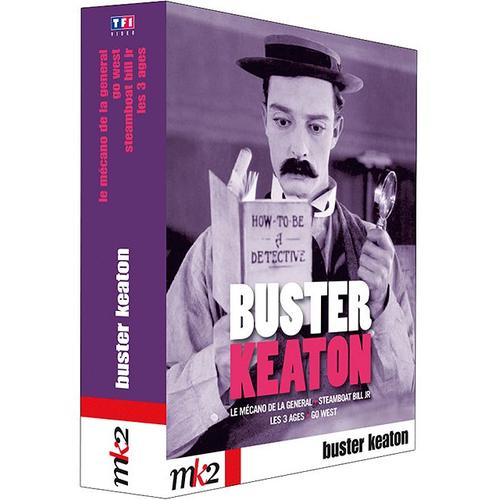 Buster Keaton - Ses 4 Grands Succès : Le Mécano De La Générale + Go West + Cadet D'eau Douce + Les Trois Âges - Pack