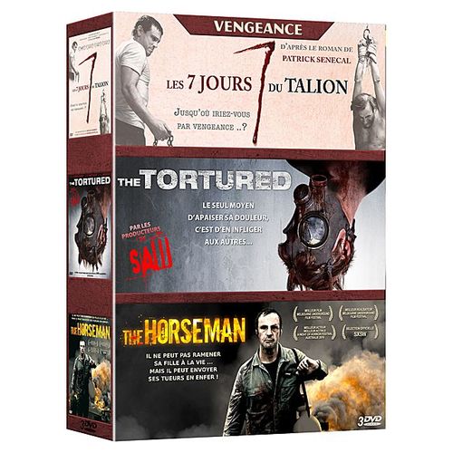 Vengeance : Les 7 Jours Du Talion + The Tortured + The Horseman - Pack