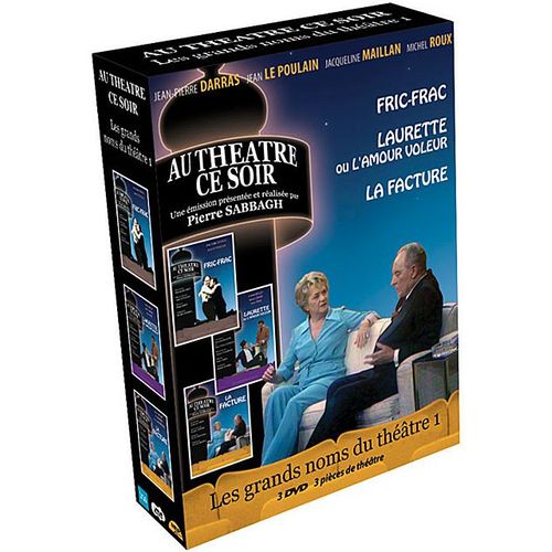 Les Grands Noms Du Théâtre N° 1 - 3 Pièces De Théâtre : Fric-Frac + Laurette Ou L'amour Voleur + La Facture - Pack