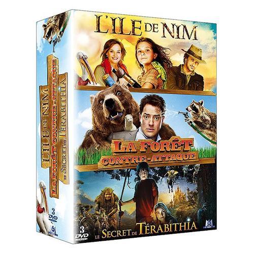 L'île De Nim + La Forêt Contre-Attaque + Le Secret De Terabithia - Pack