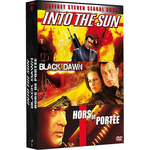 Coffret Steven Seagal 3 Dvd : Into The Sun + Black Dawn + Hors De Portée - Pack