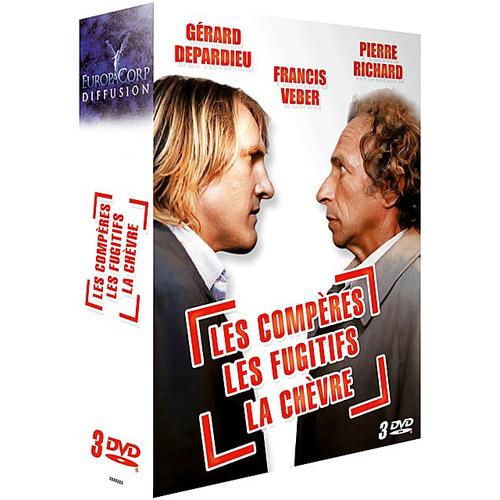 3 Films De Francis Veber : La Chèvre + Les Compères + Les Fugitifs - Pack