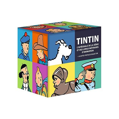 Tintin : L'intégrale De La Série Et Des Longs Métrages D'animation - Édition Limitée
