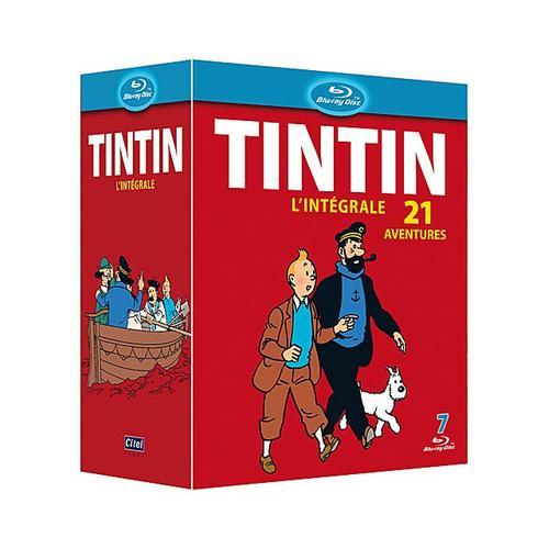 Tintin : L'intégrale De L'animation - 21 Aventures - Blu-Ray