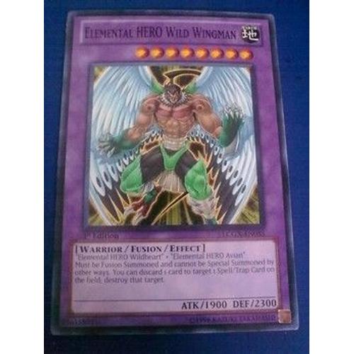 Elemental Hero Wild Wingman (Homme Oiseau Heros Elementaire) - Yu-Gi-Oh! - Lcgx-En055 - C