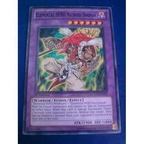 Elemental Hero Necroid Shaman (Chaman Necroide Heros Elementaire) - Yu-Gi-Oh! - Lcgx-En056 - C