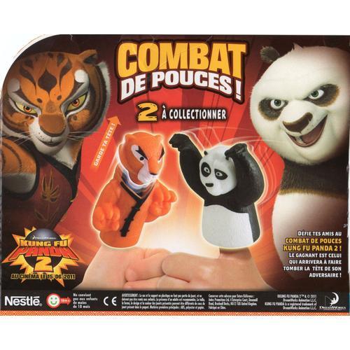 Kung Fu Panda 2 - Collection Des 2 Figurines Combat De Pouces ! - Nestle