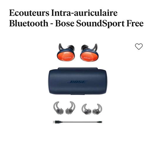 Écouteurs intra auculaire BOSE Sound Sport Bluetooth 