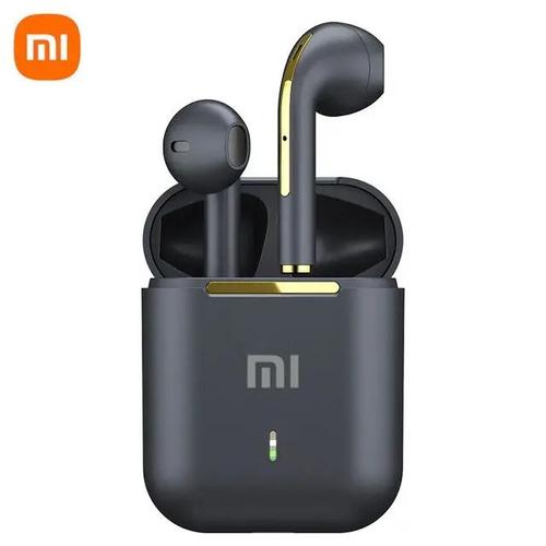 Xiaomi Écouteurs sans fil bluetooth 5.3, oreillettes, casque d'écoute, musique HD, mains libres, avec micro, stop-bruit, mise à jour, sport - Couleur Noir