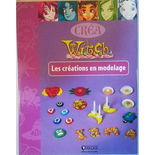 Witch - Les Créations En Modelage - Tout Le Nécessaire Pour Créer Fleurs, Porte Bougies, Tortue...
