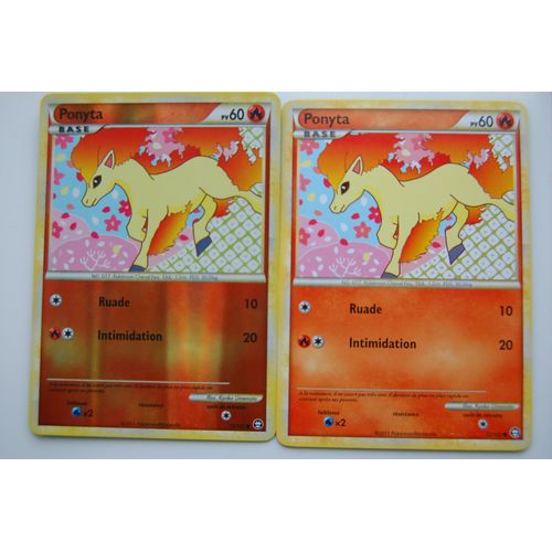 Pokemon Pontya Standart + Reverse - H.S Triomphe