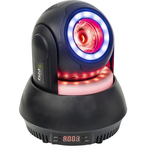 IBIZA LIGHT STAR-BEAM-BL - Lyre Beam 40W RGBW 4en1 Avec Cercles Lumineux