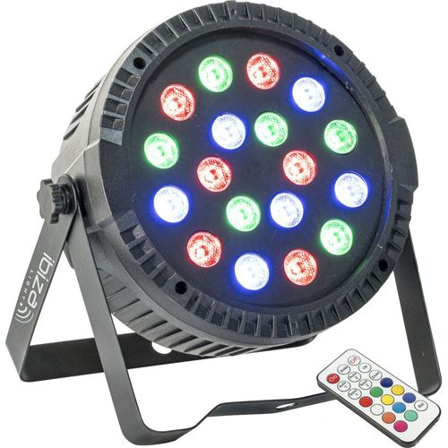 Ibiza Light THINPAR-18X1W - Projecteur Par Extra plat 18 LED RGB 1W