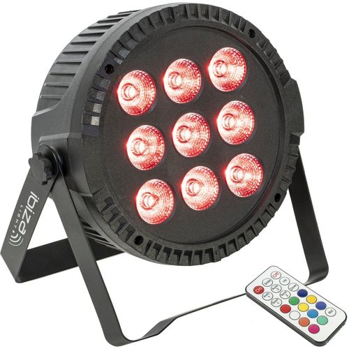 Ibiza Light THINPAR-9X6W-RGBW - Projecteur Par 9 LED RGBW 6W