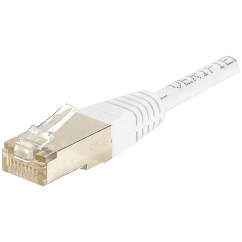 Cordon patch RJ45 ftp CAT6 blanc - 3m