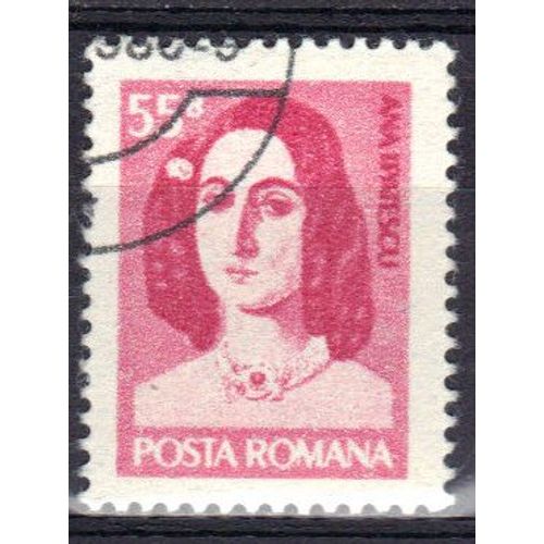 Roumanie 1975 : 100è Anniversaire De La Mort D'anna Ipatescu - Timbre Oblitéré