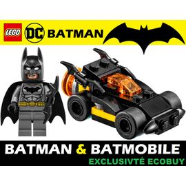 LEGO DC Comics Batman + Batmobile 3 en 1
