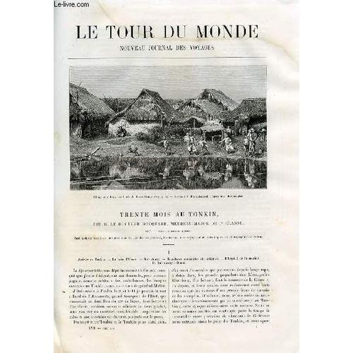 Le Tour Du Monde - Nouveau Journal Des Voyages - Livraisons N°1461, 1462, 1463 Et 1464 - Trente Mois Au Tonkin Par Le Docteur Hocquard, Médecin-Major De 1er Classe