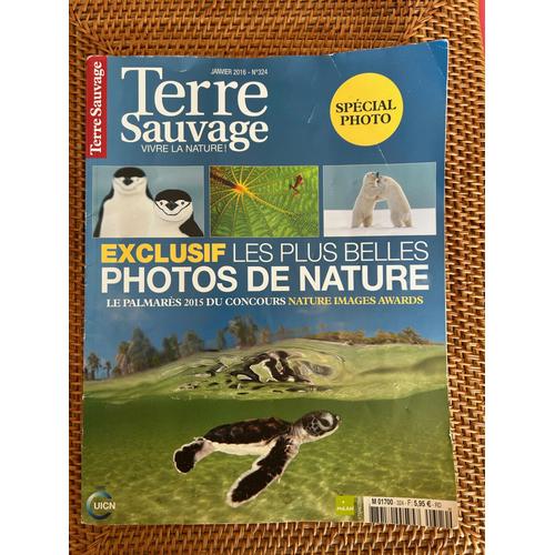 Revue Terre Sauvage Janvier 2016 N°324 Special Photo