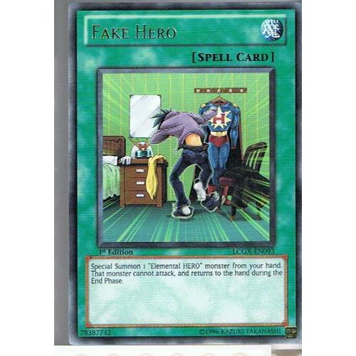 Fake Hero (Faux Hero) - Yu-Gi-Oh! - Lcgx-En093 - R