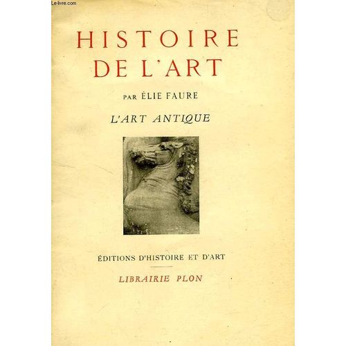 Histoire De L'art, L'art Antique