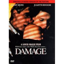 DAMAGE movie poster LOUIS MALLE JEREMY IRONS original video promo 1993