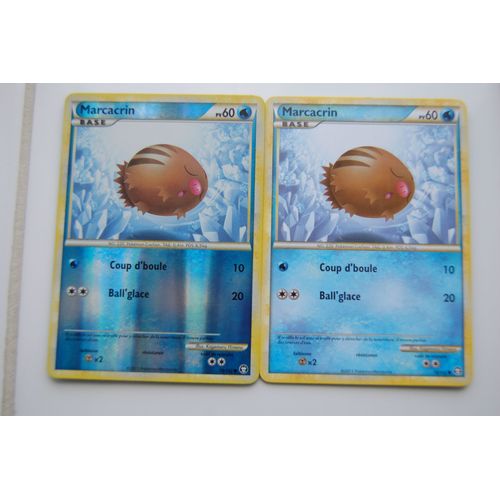 Pokemon Marcacrin Standart + Reverse - H.S Triomphe - 79/102