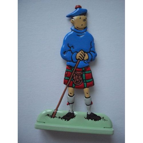 Tintin Figurine "L'île Noire" Collection Les Archives Tintin Editions Atlas