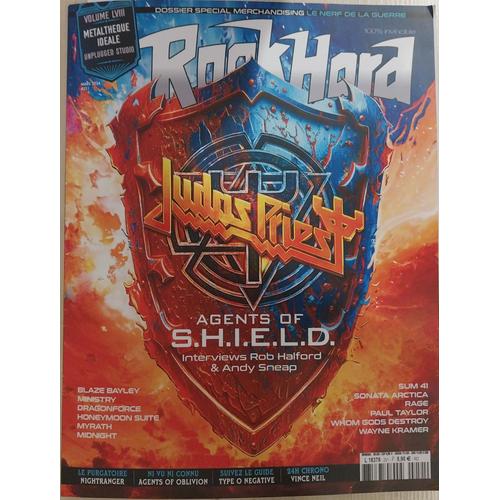 Rock Hard N°251 (Mars 2024) : Judas Priest Agents Du S.H.I.E.L.D
