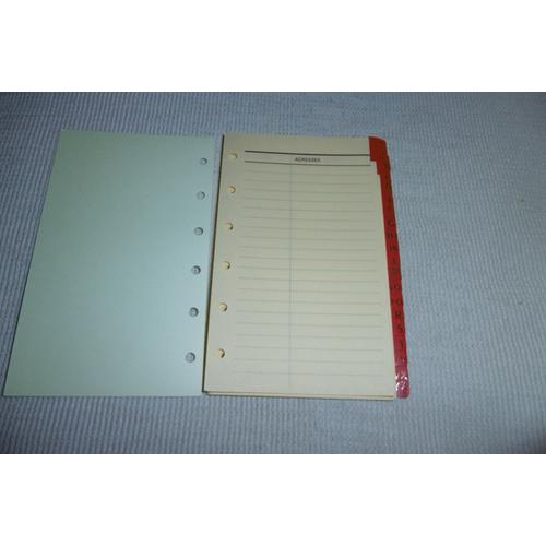 Doret Répertoire 125x75mm Pour Carnet Omoring Book / Timer14/Exatime14 Doret M32