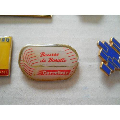 Pin's Carrefour : Beurre De Baratte
