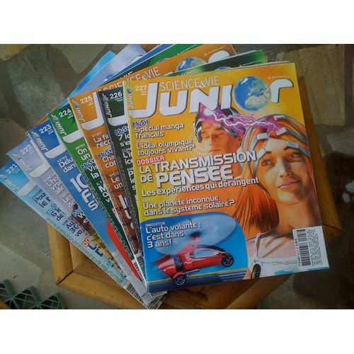 Science & Vie Junior N° 221 À 227