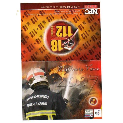 Calendrier Pompiers De Seine Et Marne 2007