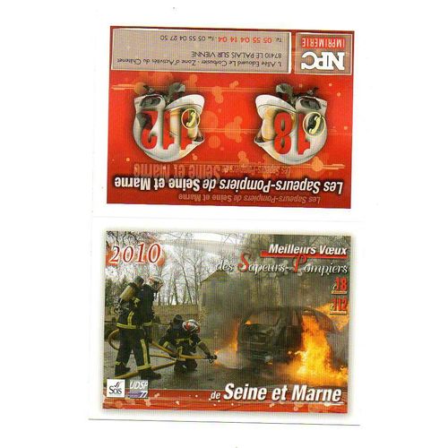 Calendrier Des Pompiers De Seine Et Marne 2010