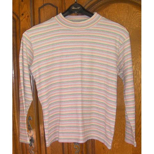 Polo Rayé - Taille 10/12 Ans
