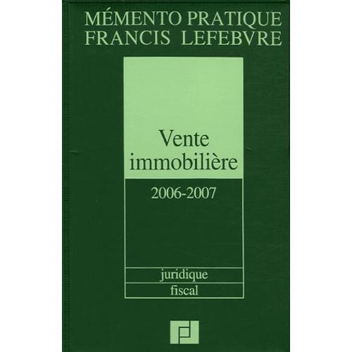 Vente Immobilière