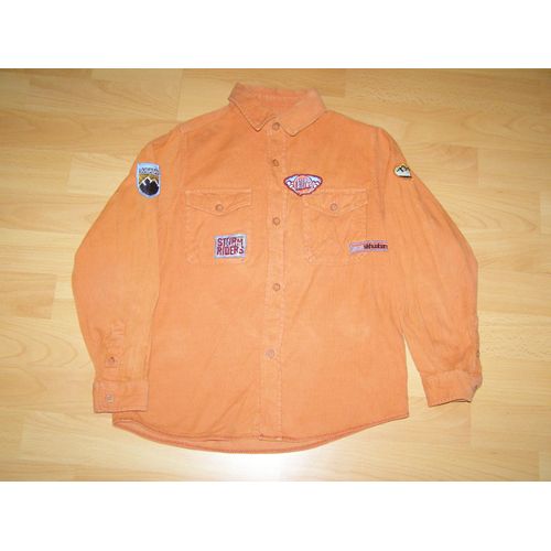 Chemise Velours Orange Skhuaban - 6/7ans