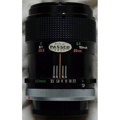 Canon EF - Macro-objectif 50 mm - f/3.5