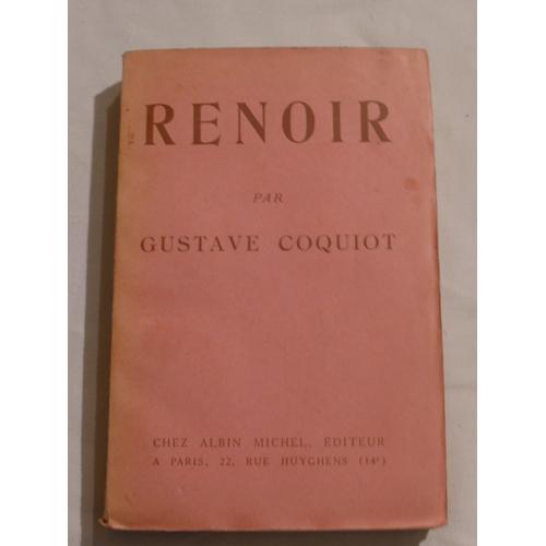 Renoir   de gustave coquiot  Format  (Livre)