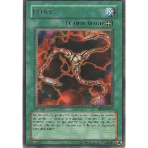 Carte Yu-Gi-Oh! "Flint" Rare Rds-Fr042