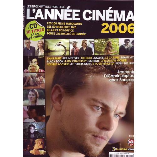 Les Inrockuptibles N 31 L Anne Du Cinema 2006 . Leonardo Dicaprio + 1 Cd