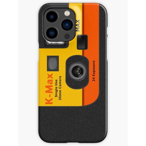 Coque Iphone Samsung Caméra Jetable - K-Max Compatibilité Pour Étui 18 17 16 15 14 13 12 Plus Pro Max Galaxy S25 S24 S23 S22 Ultra Note 20