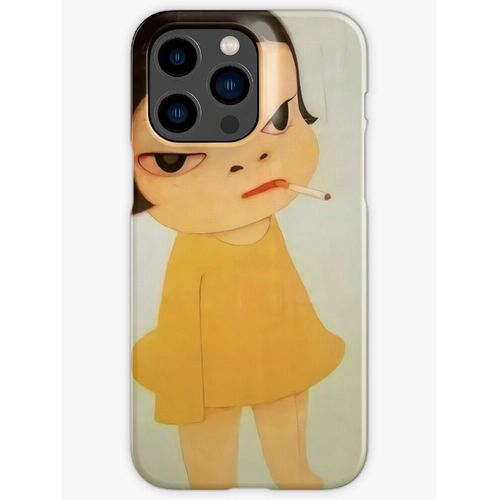Coque Iphone Samsung Yoshimoto Nara Smoking Girl Compatibilité Pour Étui 18 17 16 15 14 13 12 Plus Pro Max Galaxy S25 S24 S23 S22 Ultra Note 20